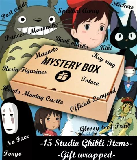 totoro metal box|Studio Ghibli Surprise Box, Anime Mystery Box, .